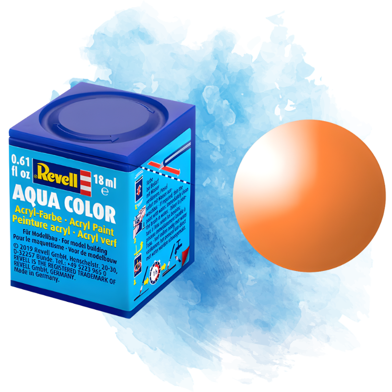 Barva Revell akrylová - Clear Orange (průhledná oranžová) - 18 ml / 36730