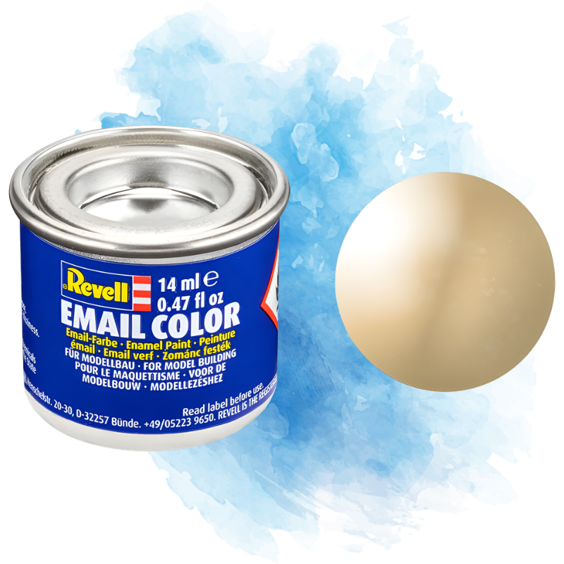 Barva Revell emailová - Metallic Gold (metalická zlatá) - 14 ml / 32194