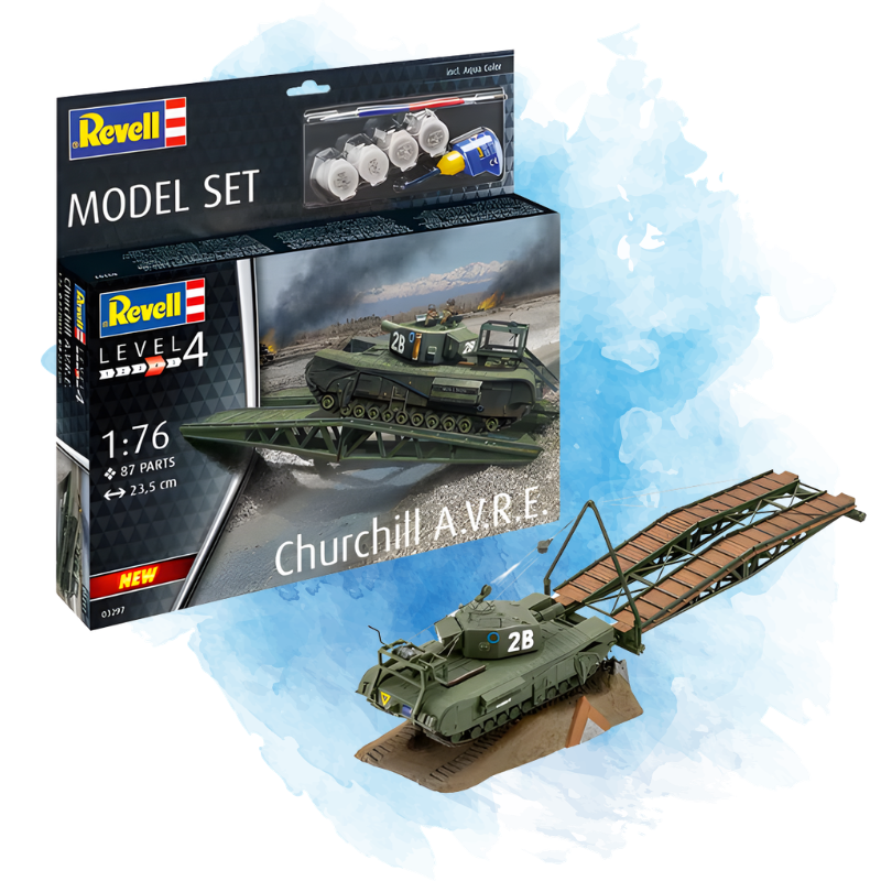 Model Set Revell - Churchill A.V.R.E. / 63297