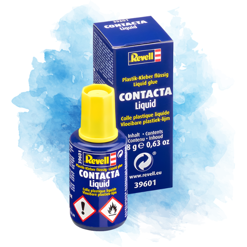 Revell Contacta Liquid - tekuté lepidlo se štětcem - 18 g / 39601