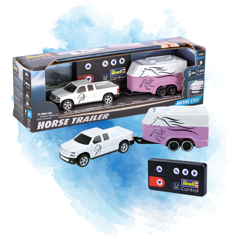 Revell - Mini RC Car with Horse Trailer / 23567
