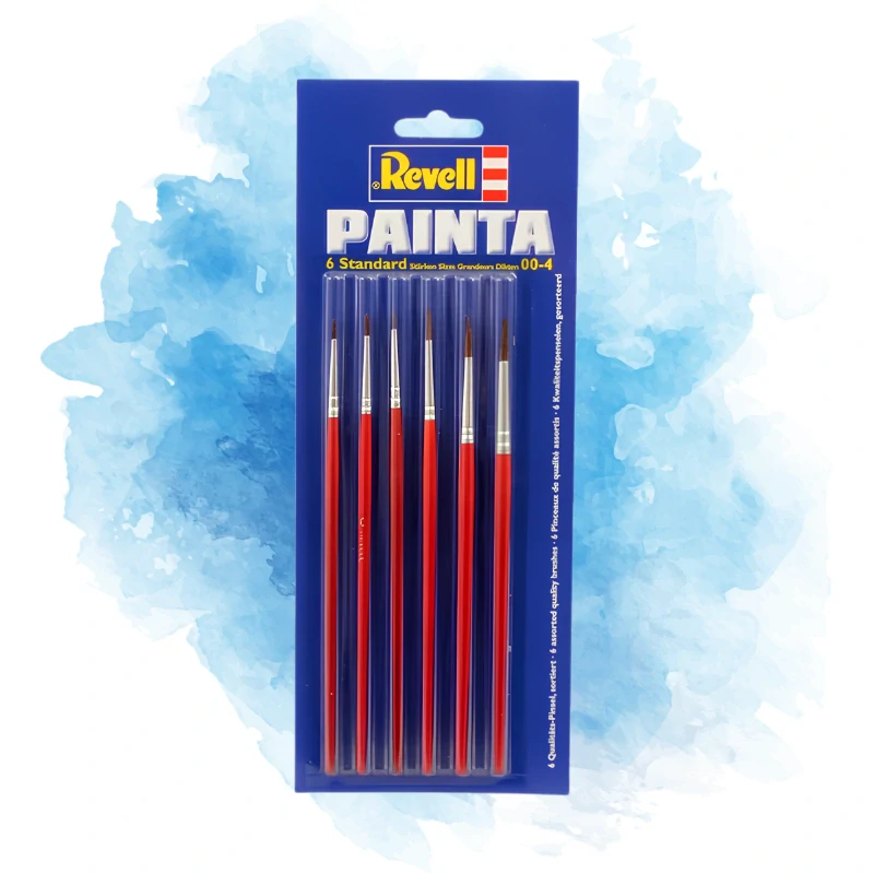 Revell Painta Standard Brushes - sada štětců 6 ks / 29621