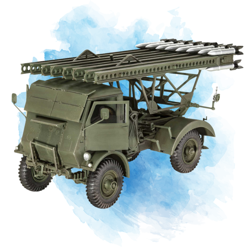 Revell - W.O.T. 8 BM-13-16 Katyusha/Cargo / 03338