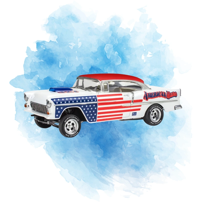 Revell - Monogram - 55 Chevy Bel Air Street Machine 2N1 / 14519