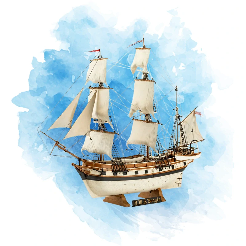 Revell - Darwin's Historical Discovery Barque H.M.S. Beagl / 05458