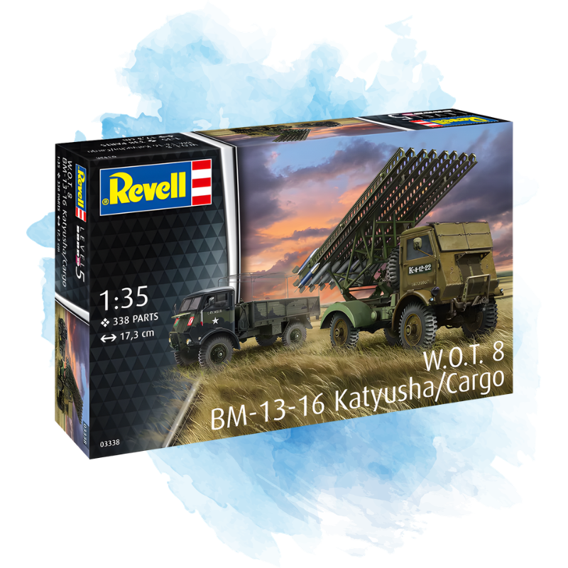 Revell - W.O.T. 8 BM-13-16 Katyusha/Cargo / 03338