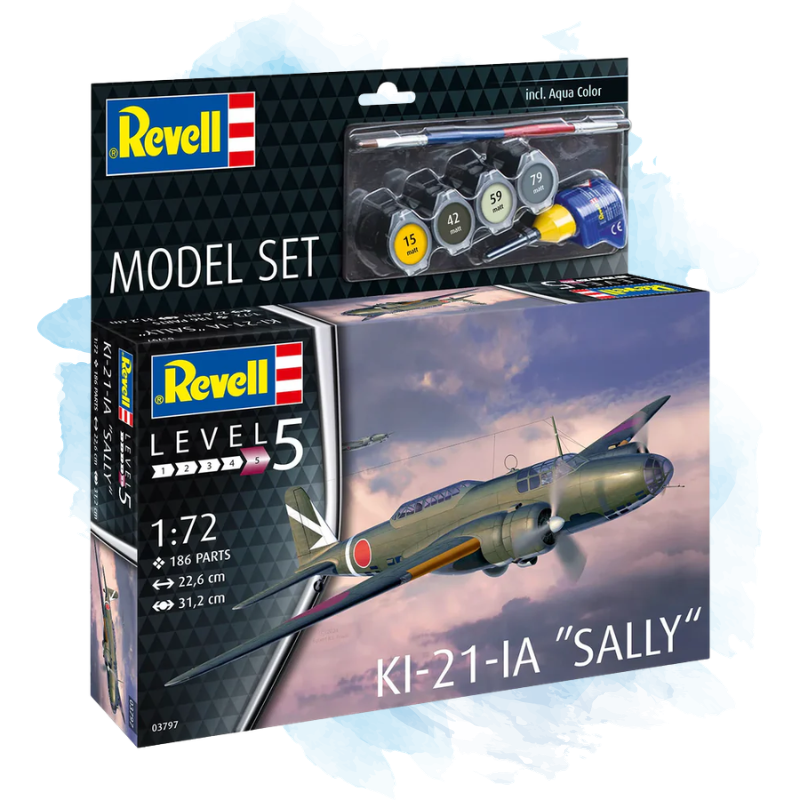 Model Set Revell - Ki-21-la "Sally" / 63797