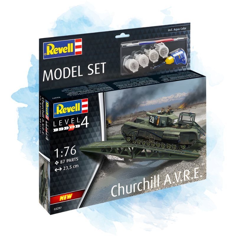 Model Set Revell - Churchill A.V.R.E. / 63297