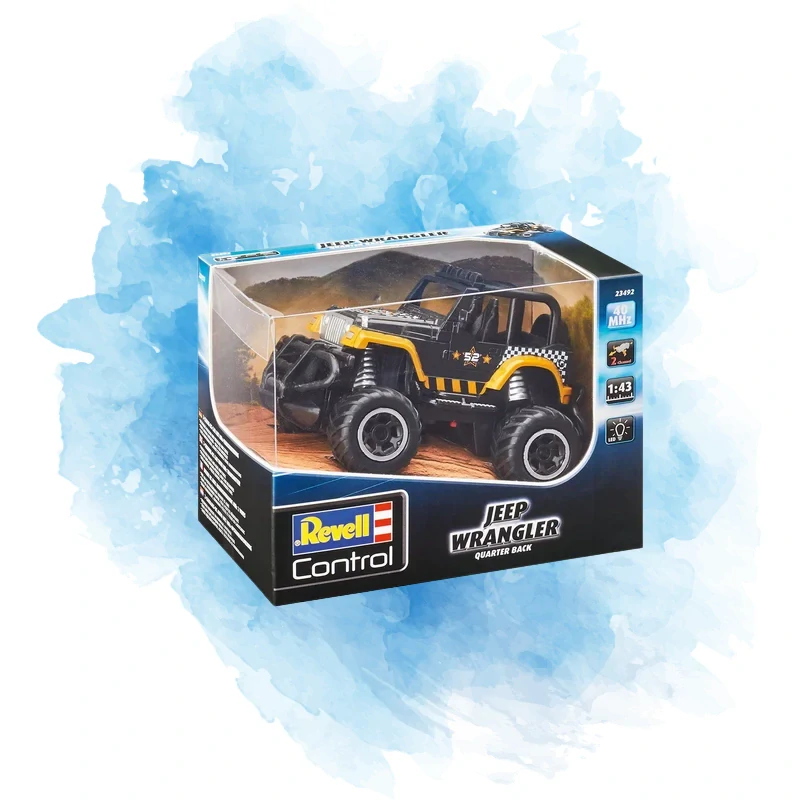 Revell - RC Car Jeep Wrangler "Quarter Back" / 23492