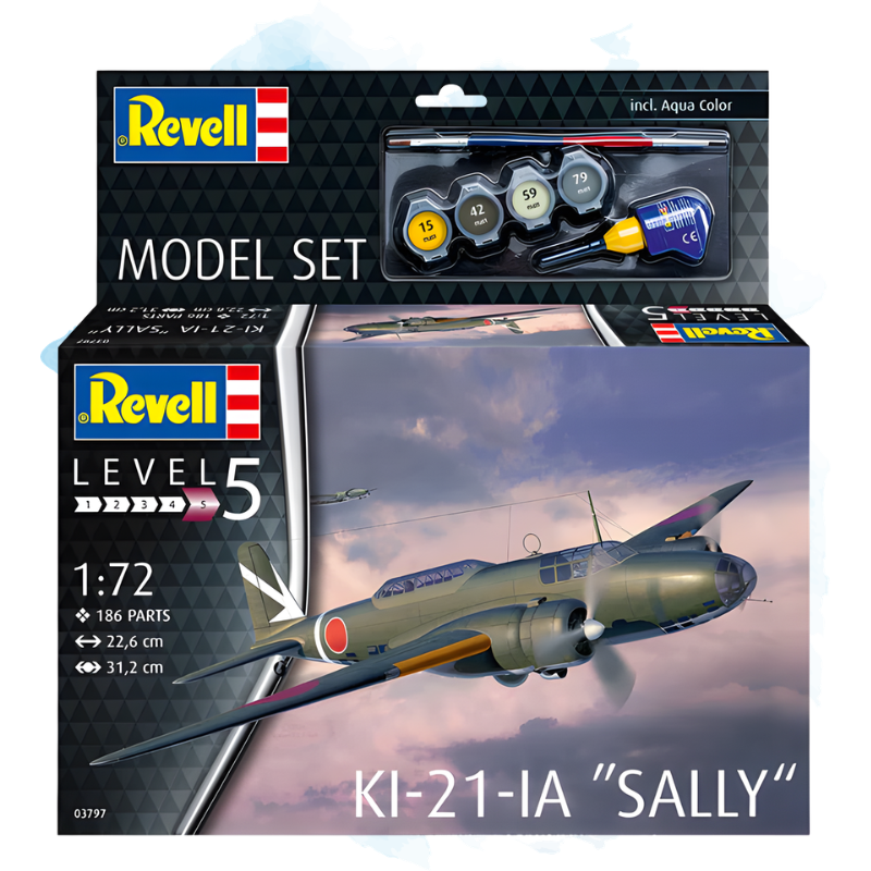 Model Set Revell - Ki-21-la "Sally" / 63797