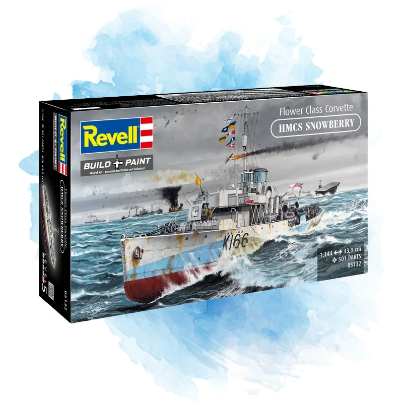 Revell - Flower Class Corvette "HMCS Snowberry" / 05132