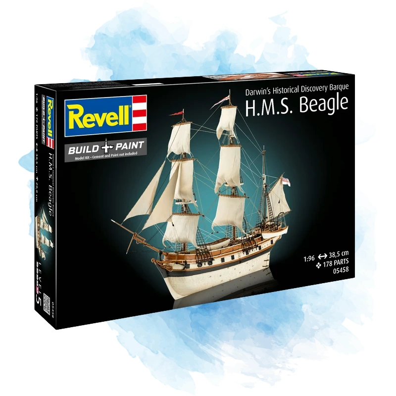 Revell - Darwin's Historical Discovery Barque H.M.S. Beagl / 05458