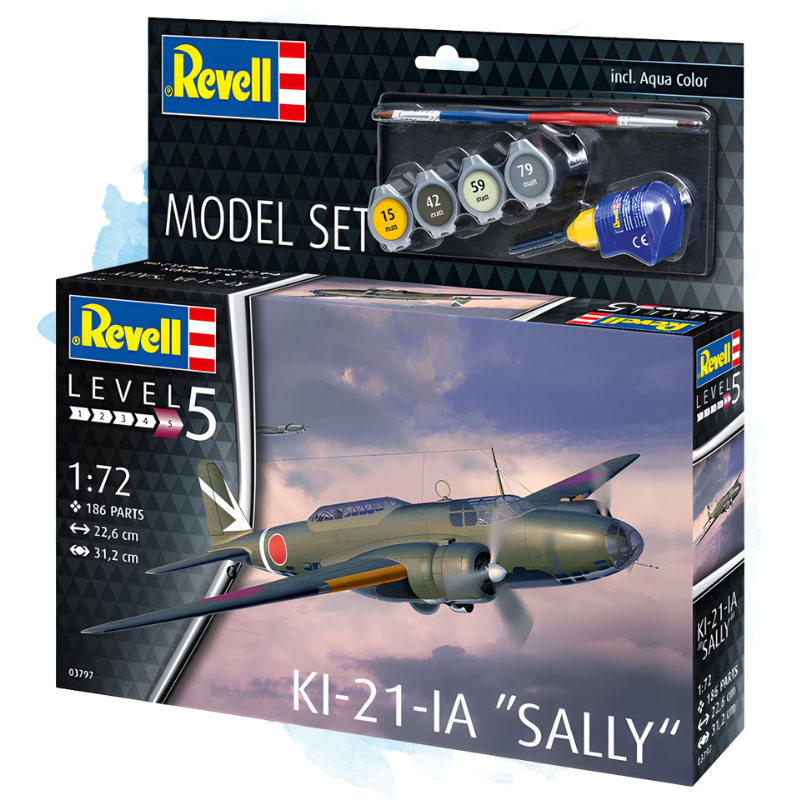 Model Set Revell - Ki-21-la "Sally" / 63797
