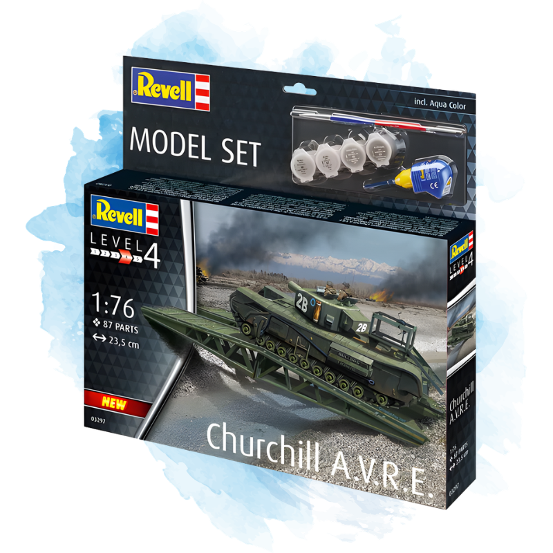 Model Set Revell - Churchill A.V.R.E. / 63297