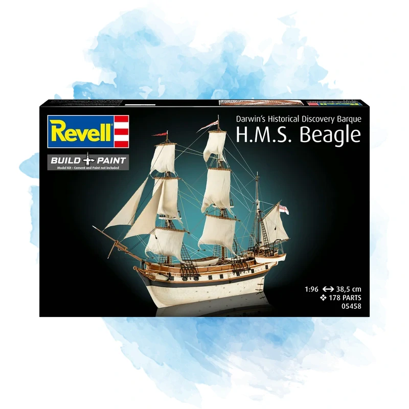 Revell - Darwin's Historical Discovery Barque H.M.S. Beagl / 05458