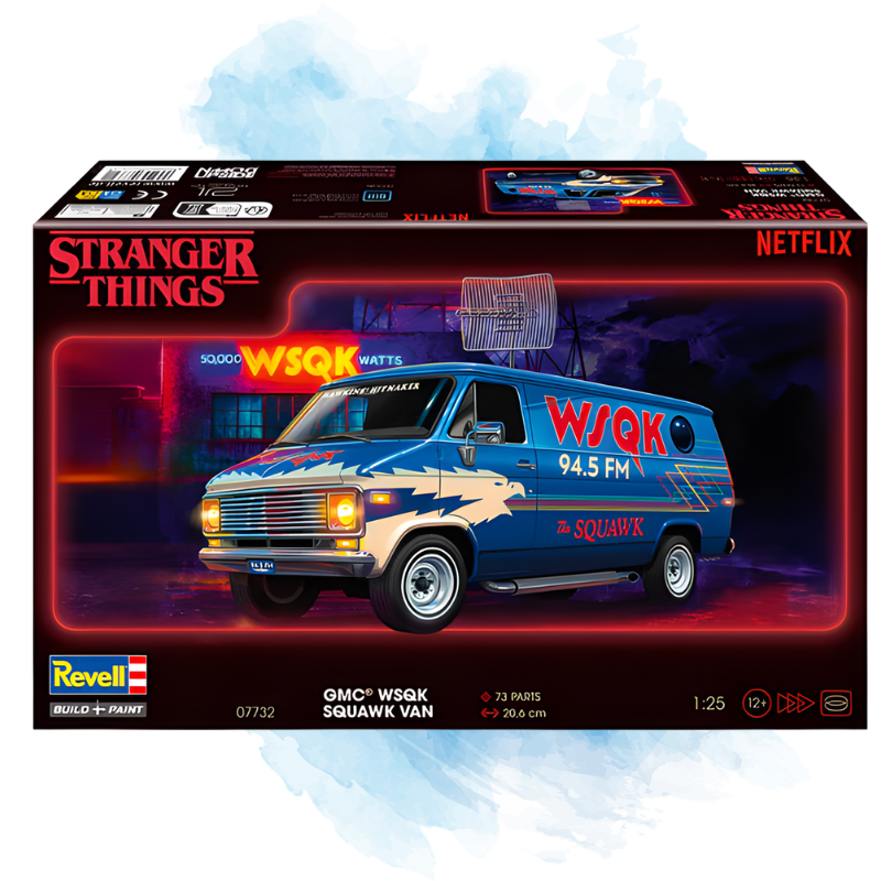 Revell - GMC® WSQK Squawk Van: Stranger Things / 07732
