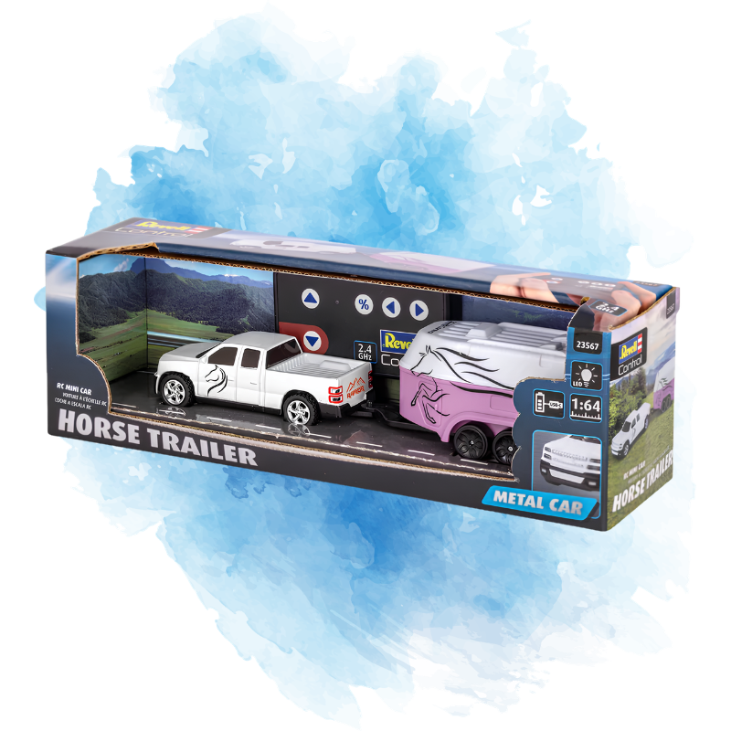Revell - Mini RC Car with Horse Trailer / 23567