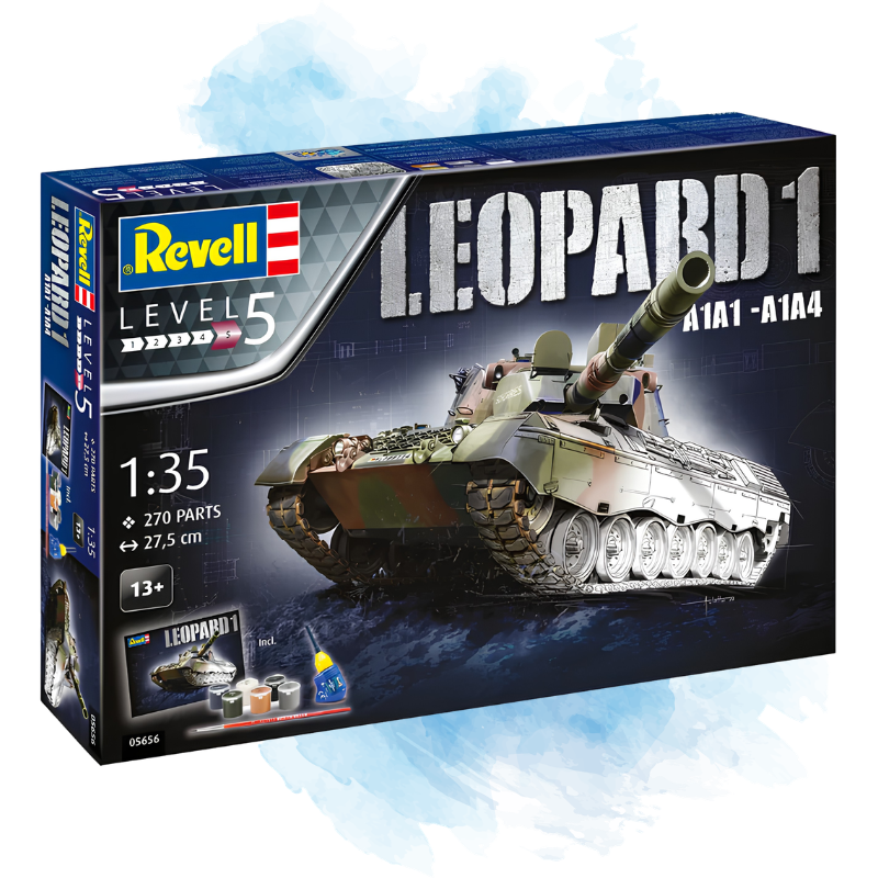 Revell Gift set - Leopard 1 A1A1-A1A4 / 05656