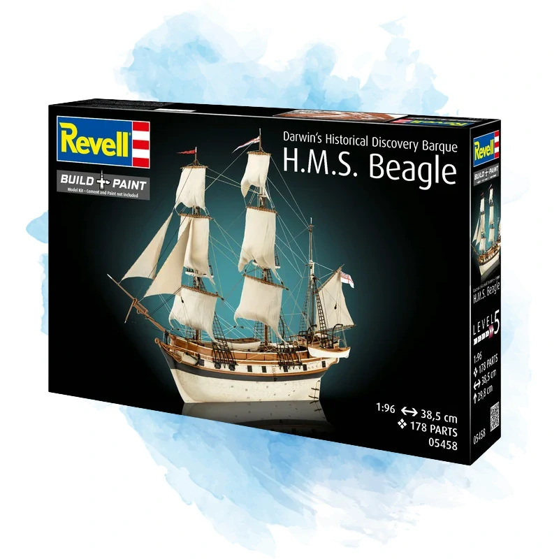 Revell - Darwin's Historical Discovery Barque H.M.S. Beagl / 05458