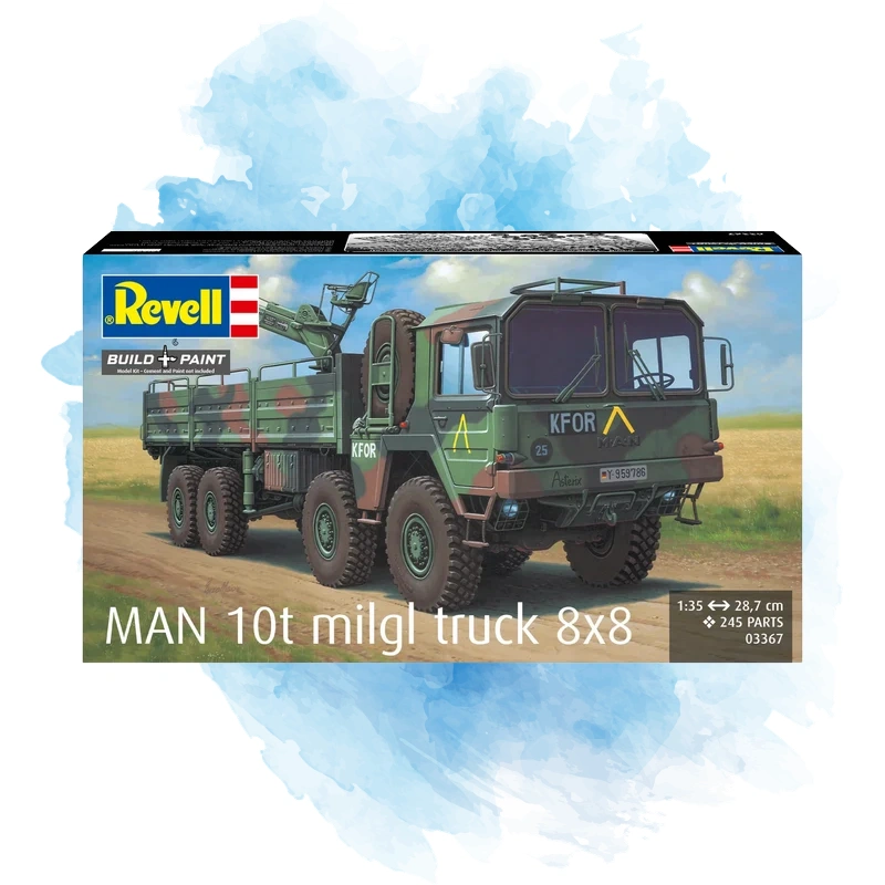 Revell - MAN 10t milgl 8x8 Truck / 03367