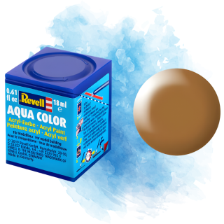 Barva Revell akrylová - Silk Wood Brown (hedvábná lesní hnědá; RAL8001) - 18 ml / 36382