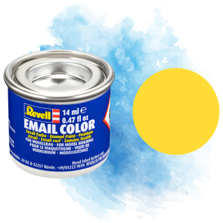 Barva Revell emailová - Matt Yellow (matná žlutá; RAL1017) - 14 ml / 32115