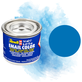 Barva Revell emailová - Matt Blue (matná modrá; RAL5000) - 14 ml / 32156