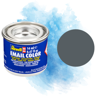 Barva Revell emailová - Matt Dust Grey (matná prachově šedá; RAL7012) - 14 ml / 32177
