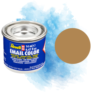 Barva Revell emailová - Matt Ochre Brown (matná okrová hnědá; RAL1011) - 14 ml / 32188