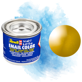 Barva Revell emailová - Metallic Brass (metalická mosazná) - 14 ml / 32192