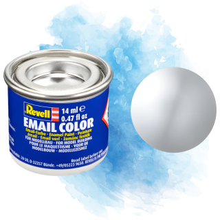 Barva Revell emailová - Metallic Aluminium (metalická hliníková) - 14 ml / 32199
