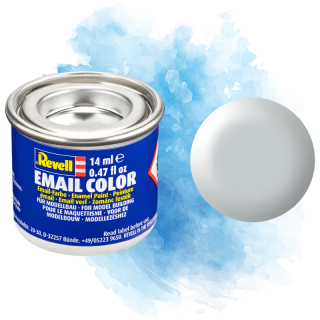 Barva Revell emailová - Silk Light Grey (hedvábná světle šedá; RAL7035) - 14 ml / 32371
