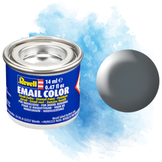 Barva Revell emailová - Silk Dark Grey (hedvábná tmavě šedá; RAL7012) - 14 ml / 32378