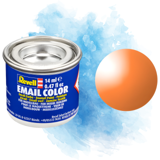 Barva Revell emailová - Clear Orange (průhledná oranžová) - 14 ml / 32730