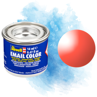 Barva Revell emailová - Clear Red (průhledná červená) - 14 ml / 32731