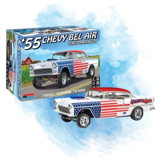 Revell - Monogram - 55 Chevy Bel Air Street Machine 2N1 / 14519