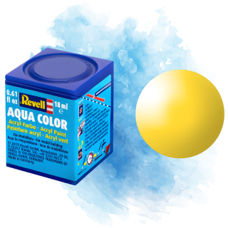 Barva Revell akrylová - Gloss Yellow (lesklá žlutá; RAL1018) - 18 ml / 36112