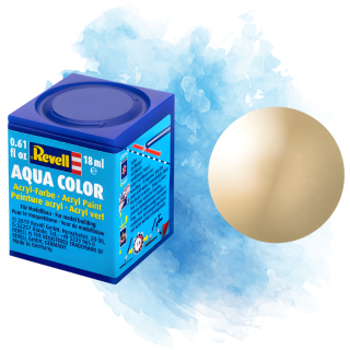 Barva Revell akrylová - Metallic Gold (metalická zlatá) - 18 ml / 36194