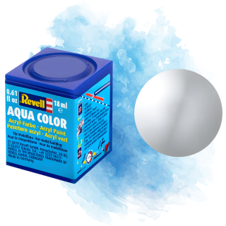 Barva Revell akrylová - Metallic Aluminium (metalická hliníková) - 18 ml / 36199